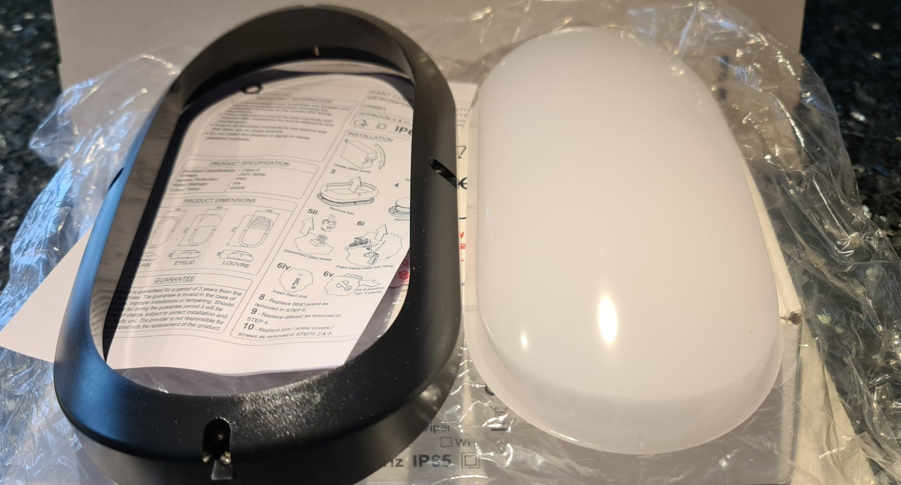 Lampen: LED Aussenleuchte Orion IP65 – Neu und originalverpackt aus Uerkheim von Kaufoption 1