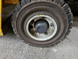 2 roues complètes pour chariot élévateur Jungheinrich – 16x6
