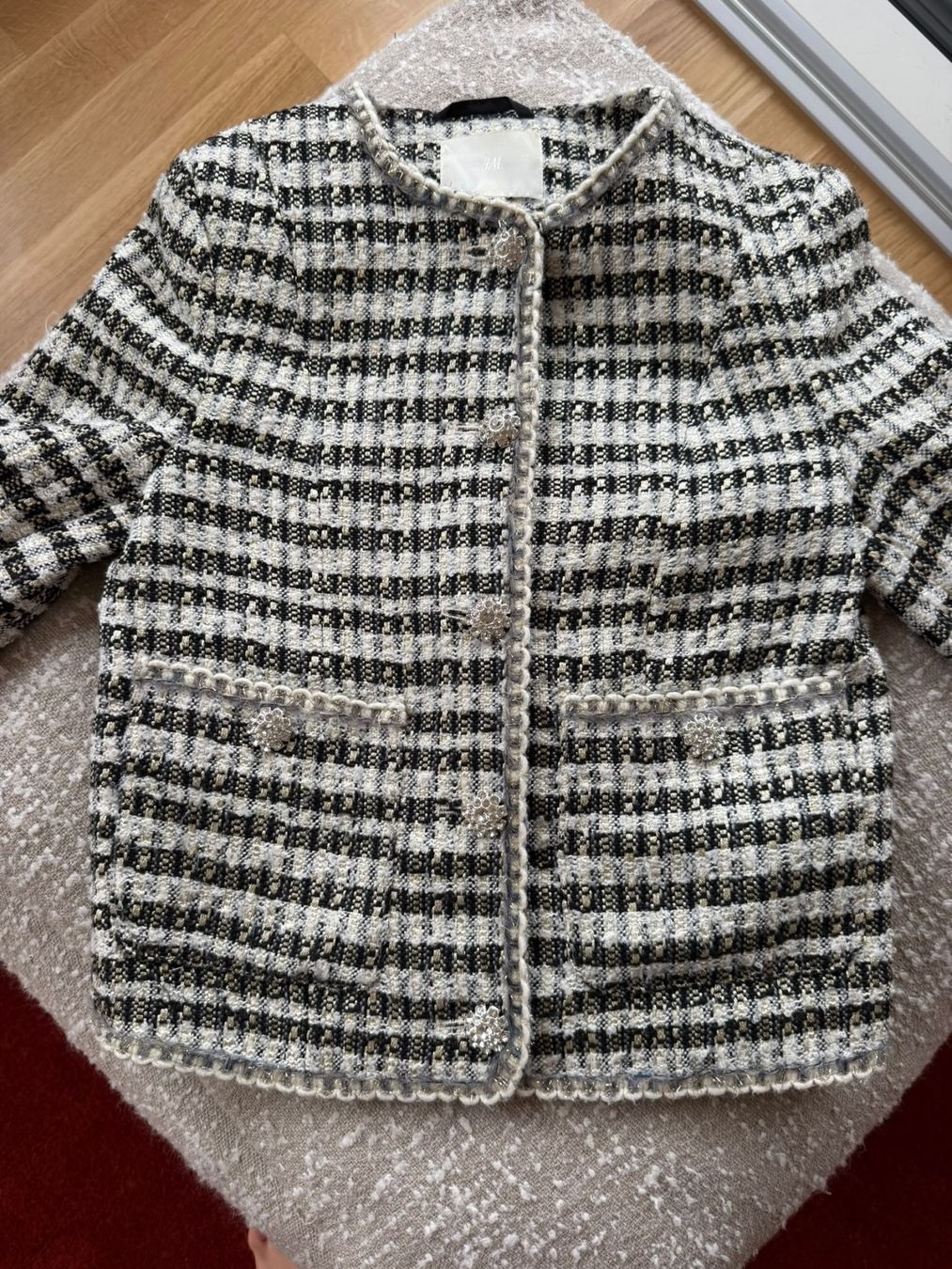 H&M Giacche: Elegant tweed jacket – Usato da Zürich venduto da marthalberini