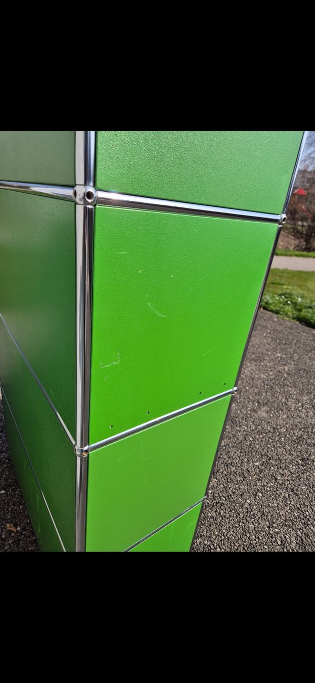 USM Cassettiere: Usm Haller Highboard im Britisch Green – Usato da Nidau venduto da Eisblume 5