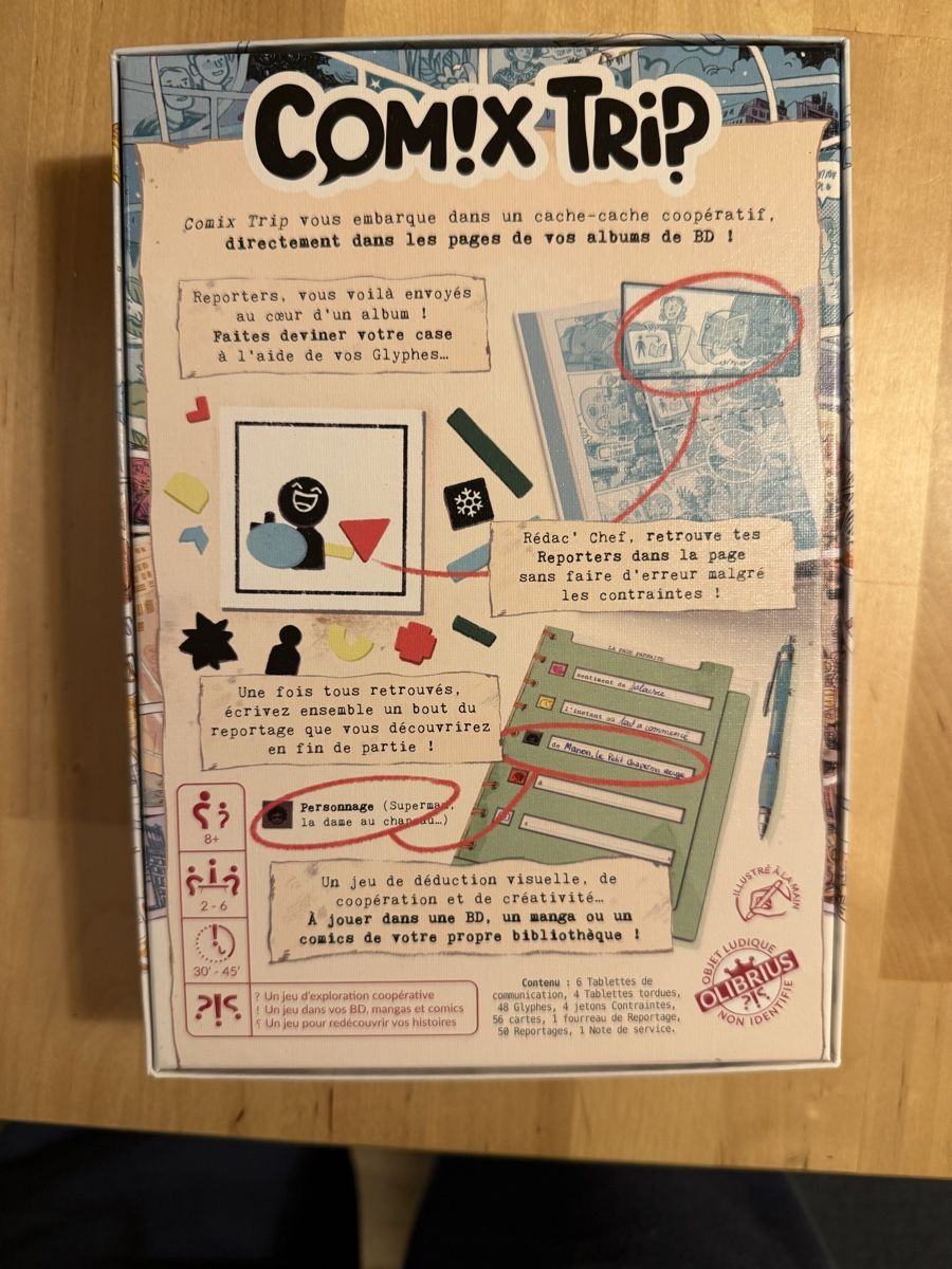 Jeux: Comix trip – Neuf (Voir description) à Meinier par fabdab 2