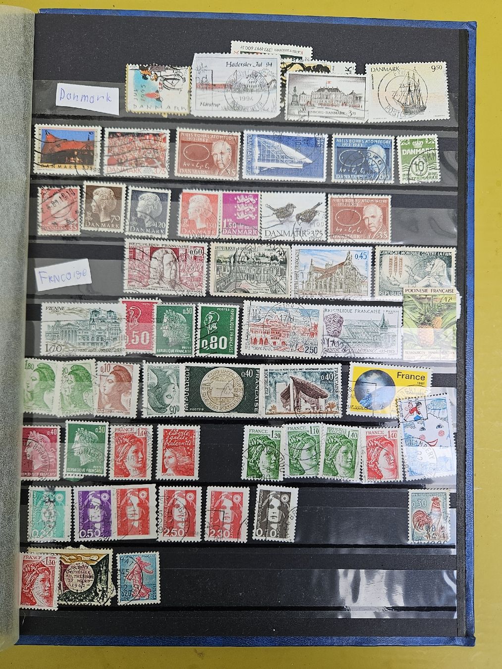 Alle Briefmarken: Collection de timbres anciens. – Gebraucht aus Biel/Bienne von echinops 7