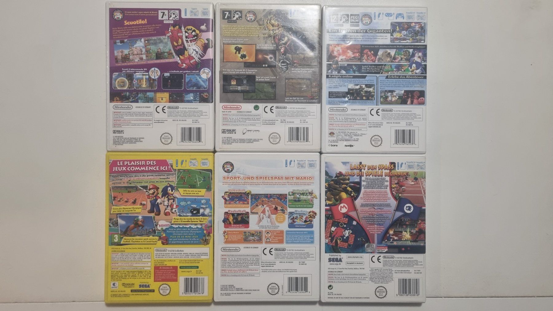 Nintendo Spiele: Super Mario Nintendo Wii Sammlung 6 Spiele – Gebraucht aus Birsfelden von val_d9c2 3