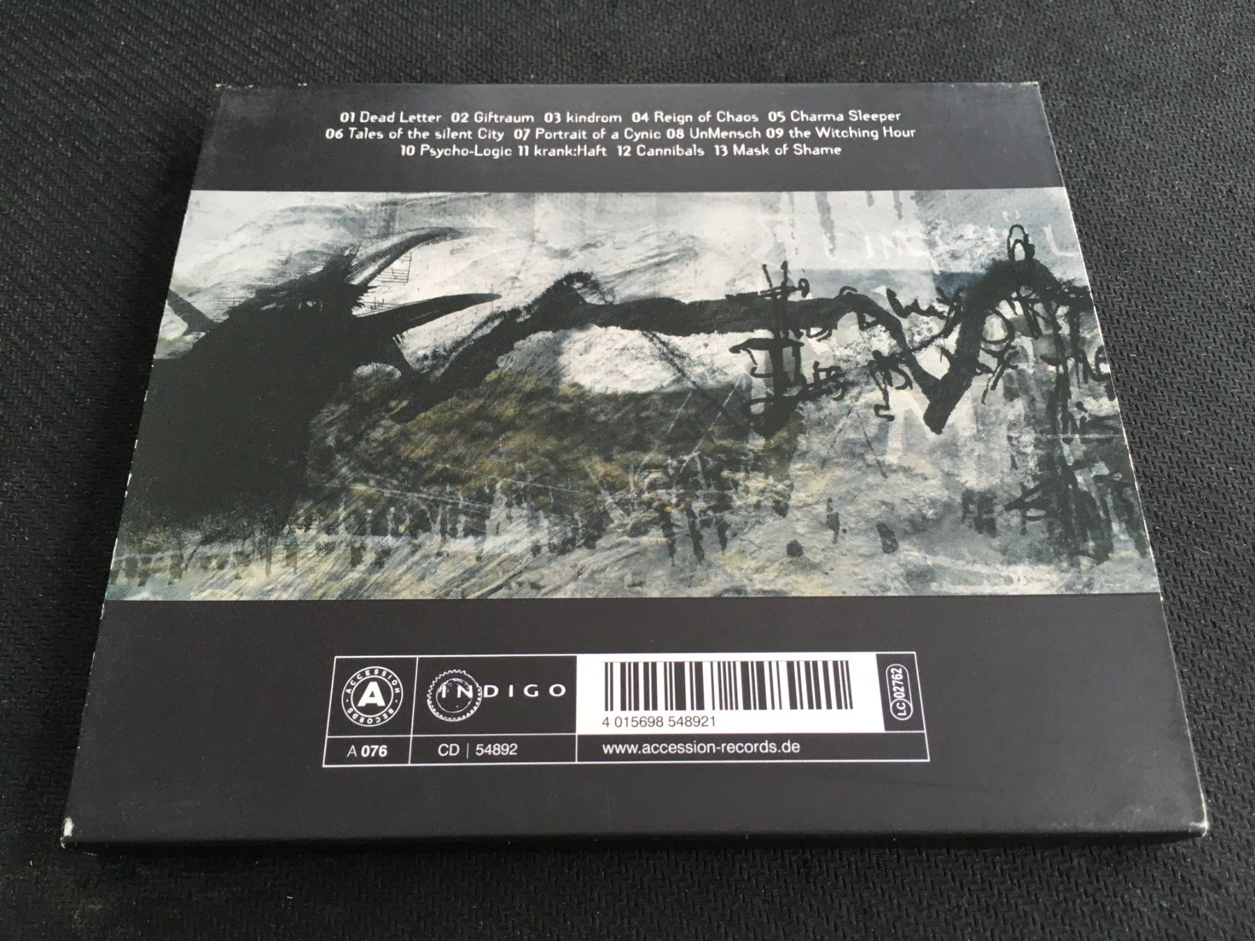 CD: Diary of Dreams - Nigredo -CD- – Usato da St.Gallen venduto da MedienJoe 2