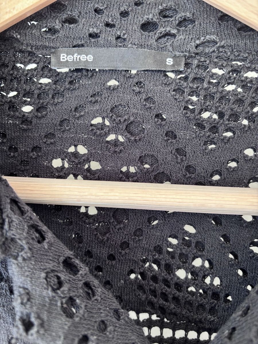 Hemden: Men's Crochet Shirt - Size S - Black – Neu (gemäss Beschreibung) aus Zürich von Grothschild 1