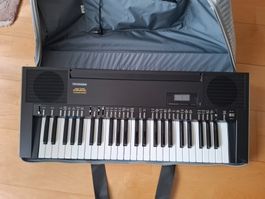 elektrische Orgel mit Zubehör