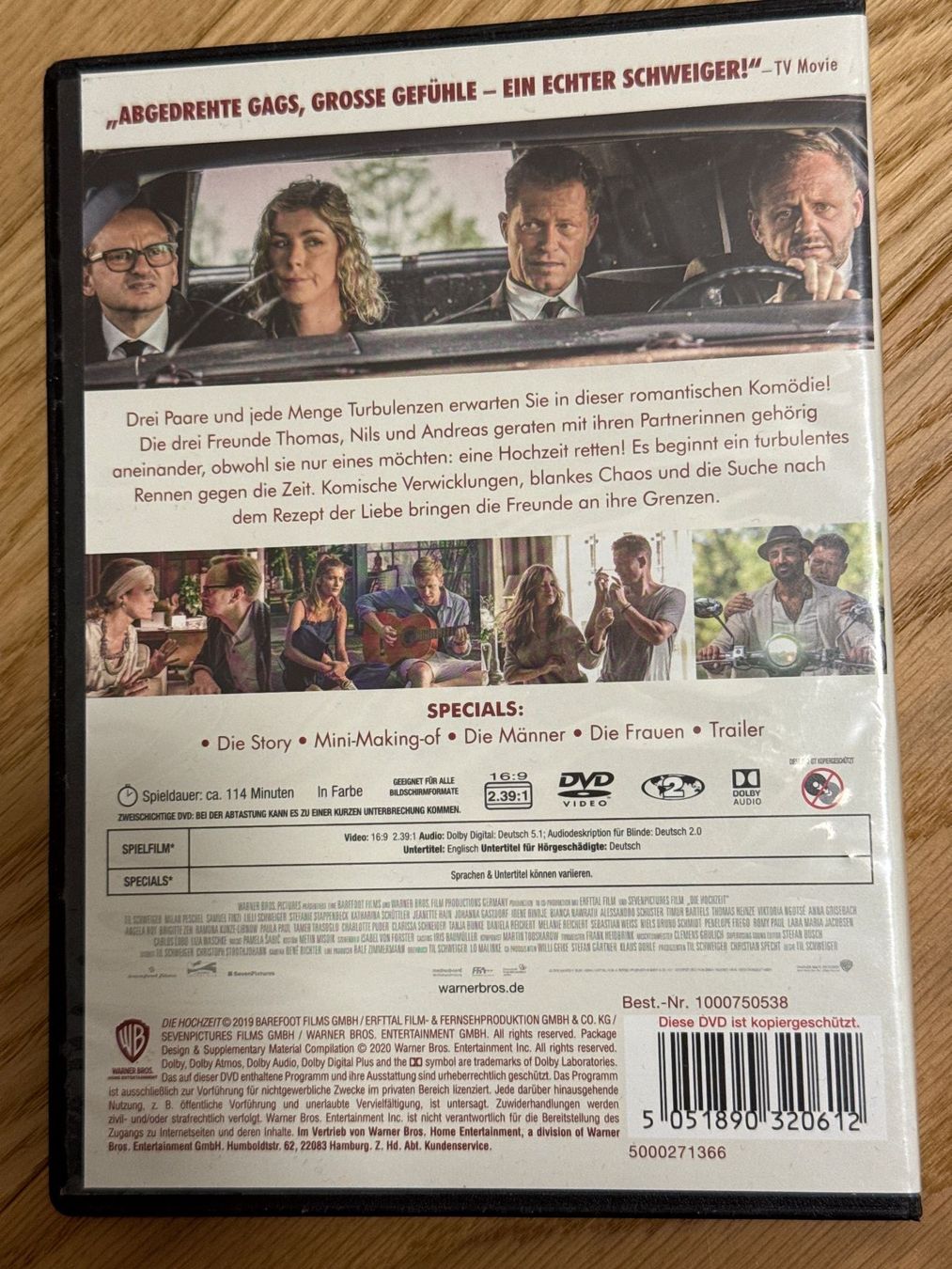 Tutti i DVDs: DVD // Die Hochzeit – Usato da Schönenwerd venduto da d.chiara 1