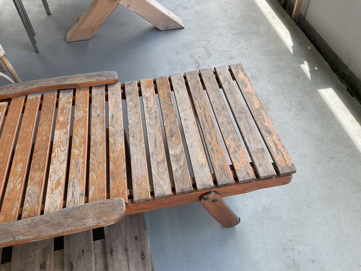 Sedie a sdraio: Herlag Liegestuhl aus Holz  – Usato da Holzhäusern ZG venduto da foxy_88 1