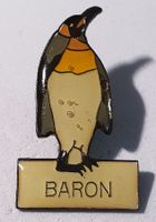 AA714 - Pin Tier Vogel Königspinguin BARON