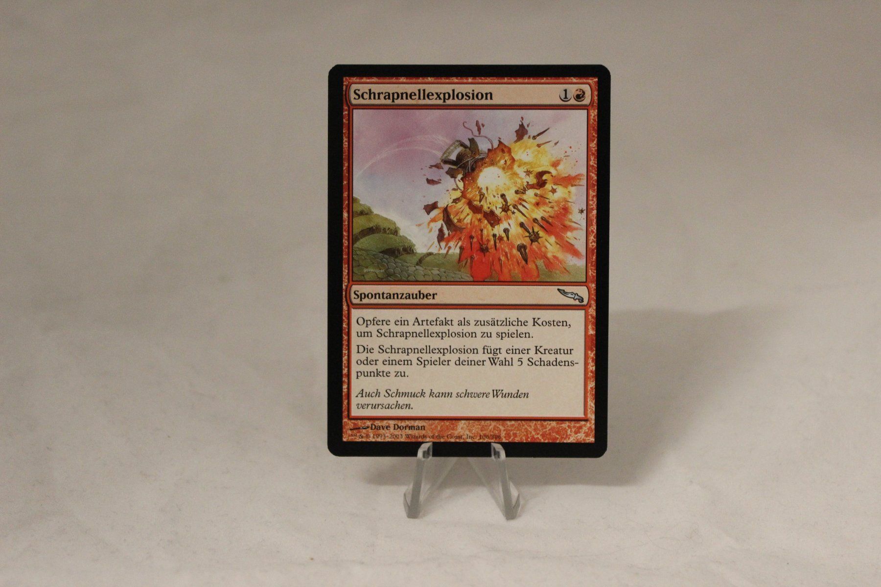 Magic The Gathering Carte collezionabili: Schrapnellexplosion - Magic – Usato da Dulliken venduto da Sefty
