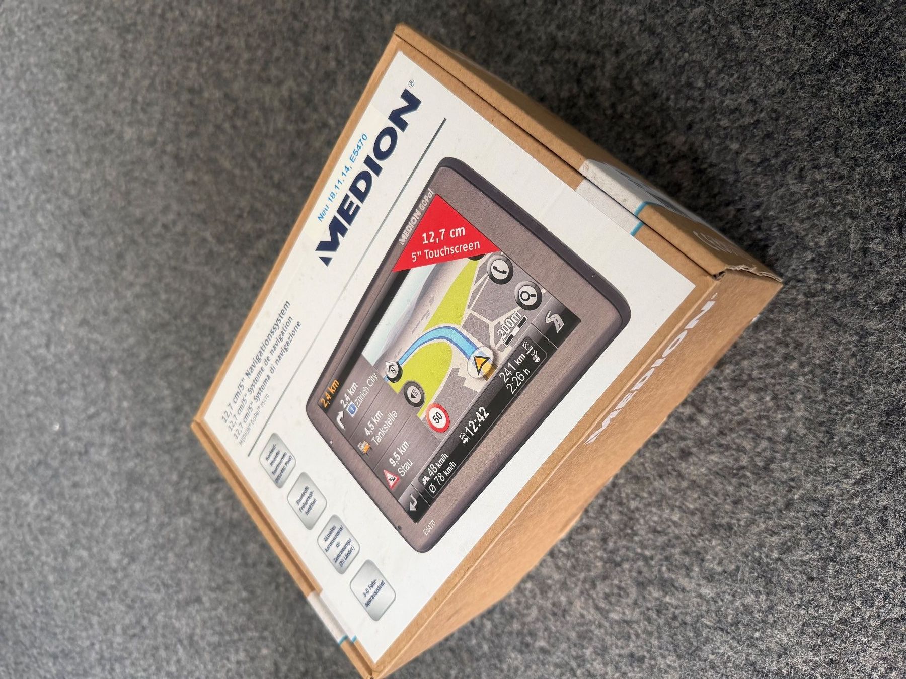 Medion Navigatori: Medion Navi Navigationsgerät GoPal E5470 – Usato da Bubikon venduto da Simbeli
