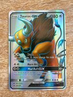 Pokemon Karte Tauros GX 144/149 Zustand gut