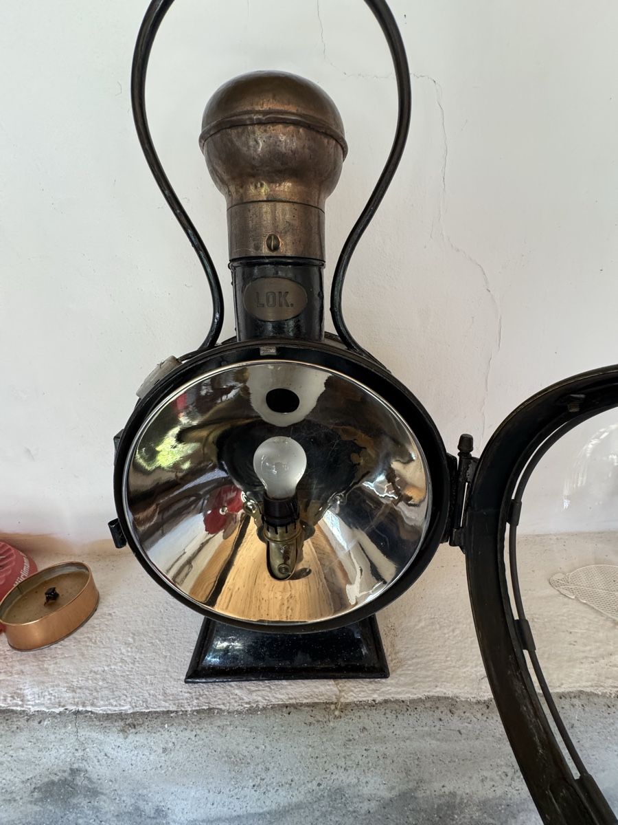 SBB/CFF/FFS Lampes: Alte Eisenbahnlampe zu verkaufen – D'occasion à Solothurn par Eljuanito 1