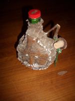 Dekorationsflasche kopf mit Zapfen und Holzgriff54