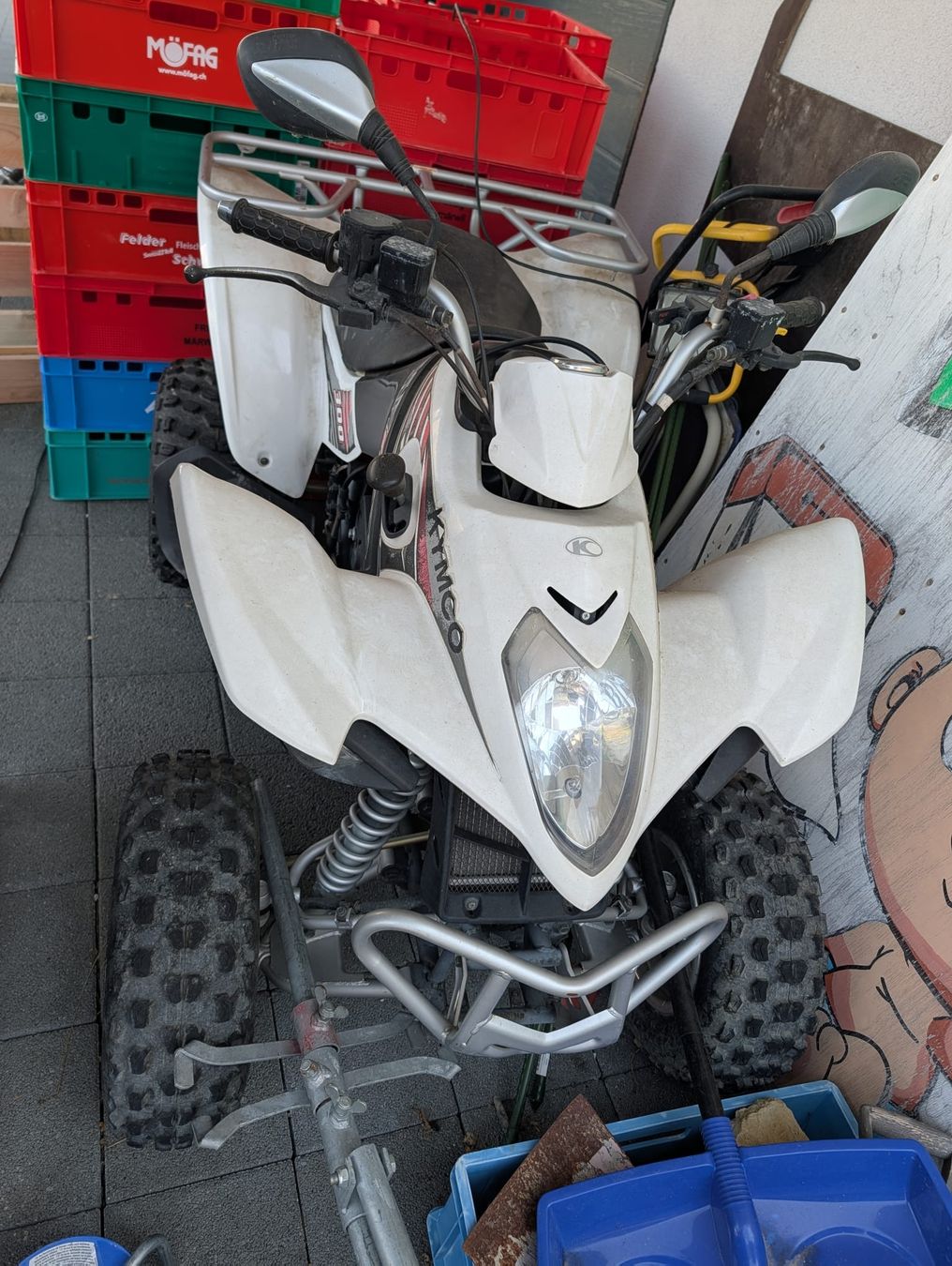 Kymco ATV / Quad: Quad》Kymco Maxxer 300 ATV 》🥳NUR 907 Kilometer🥳 mit Ausweis – Usato da Niederbipp venduto da meriva88 1