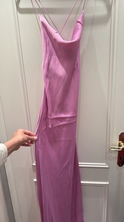 Robe satinée S