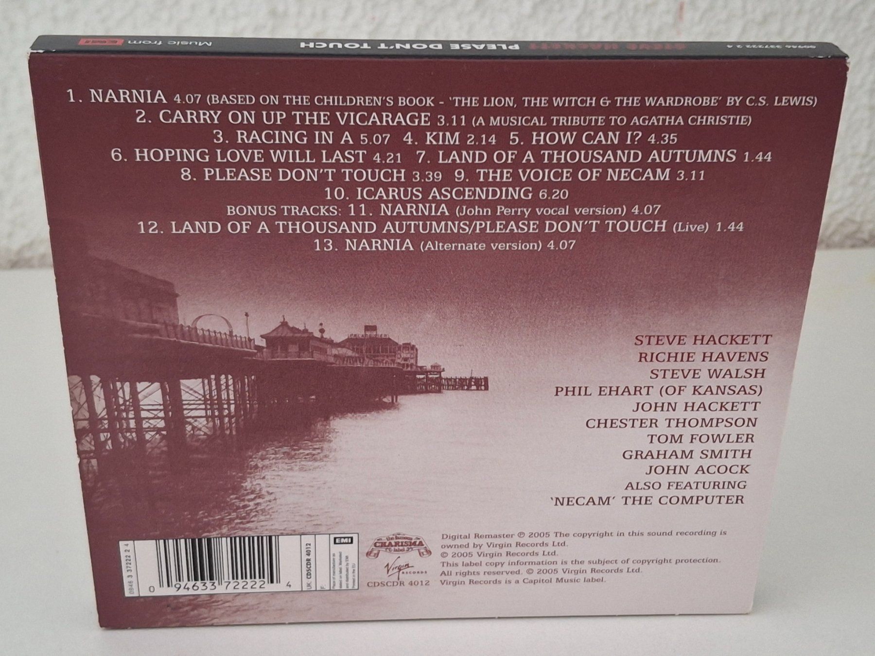 CD: CD Steve Hackett - Please Don't Touch✨ – Usato da Aarberg venduto da Jackup1 1