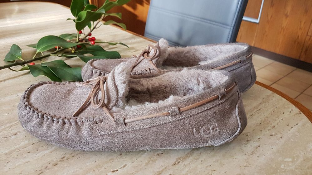 UGG Dakota Hausschuhe Finken 39 39 5 Rehbraun getragen Kaufen