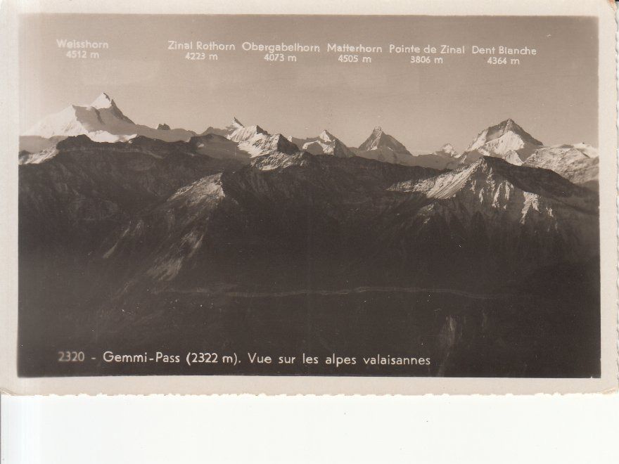 Cartoline postali: Gemmipass 1936 – Usato da Bürglen TG venduto da StampGraf