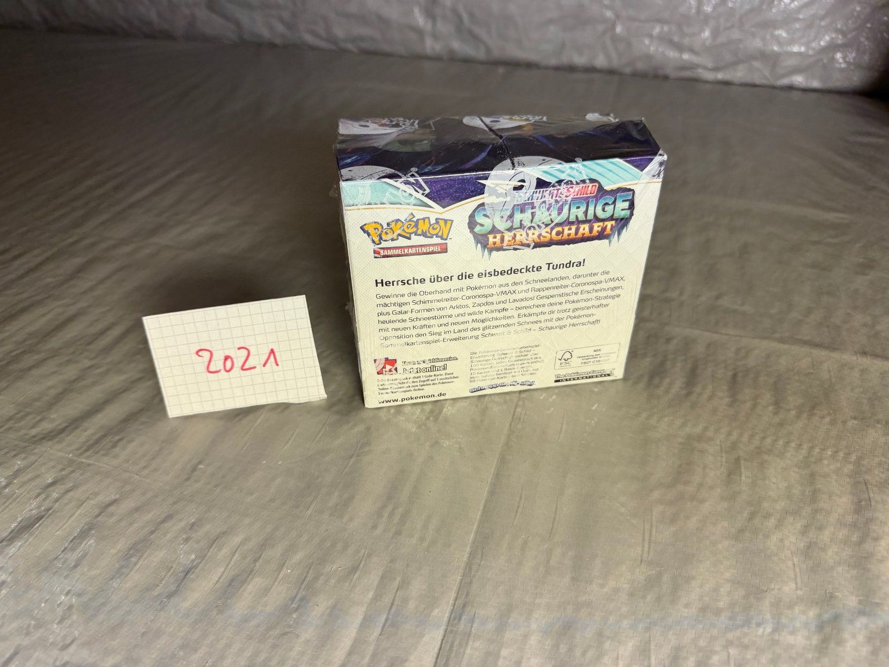 Pokémon Carte collezionabili: POKEMON-DISPLAY-SCHAURIGE HERRSCHAFT-2021-DE – Nuovo e nell'imballaggio originale da Frick venduto da RC2367 2