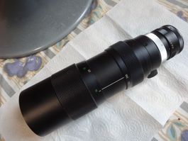 PENTAX-YASHICA BEROFLEX AUTO ZOOM F-55-300MM1:4.5 LEN-LÄÜFT