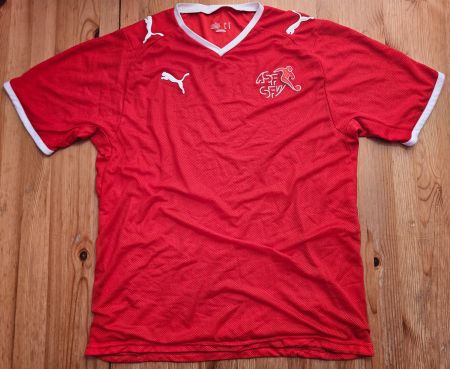 Trikot Schweiz Puma Gr. M Schweizer Fussball Nati WM