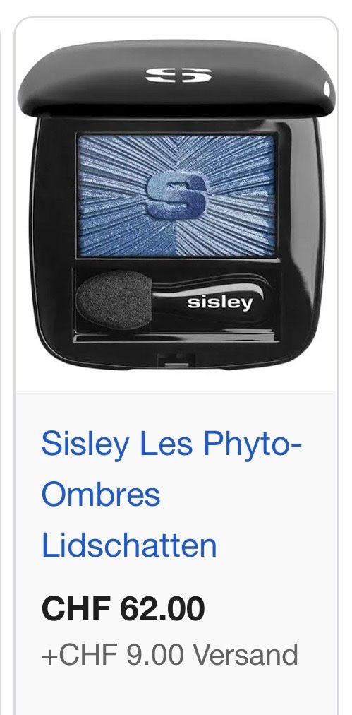 Sisley Make-up: SISLEY Lidschatten NEU! NP. 62.00 – Nuovo e nell'imballaggio originale da Rüfenacht BE venduto da Milena_1 1