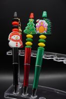 Weihnachtliches Kugelschreiberset, einzigartig & handgemacht