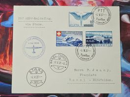 CL31 Enveloppe + Timbre Suisse 1939