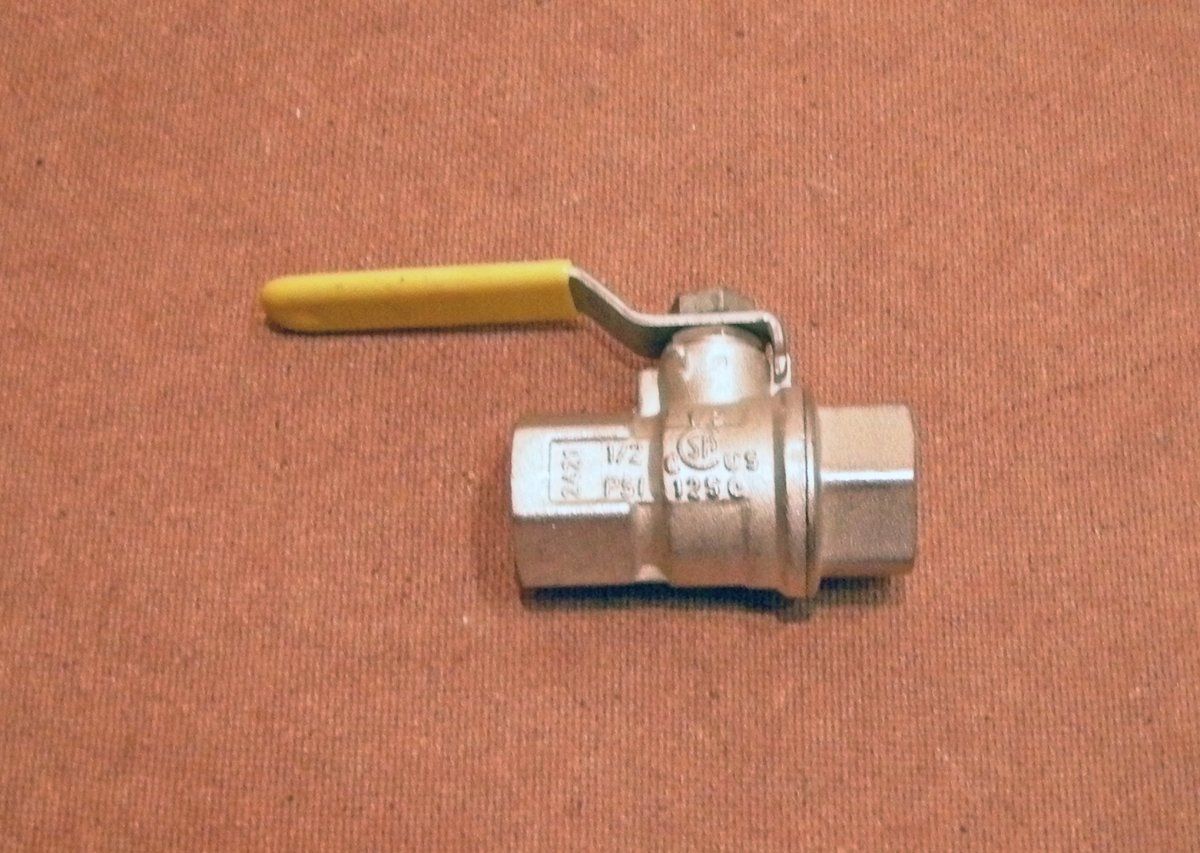 Rubinetteria: Kugelventil G 1/2" mit Hebel - DN 15 – Nuovo (secondo la descrizione) da Frenkendorf venduto da Dante-Schuggi 1
