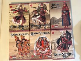 MANGAS Bride story tomes 1 à 6. Tres bon état
