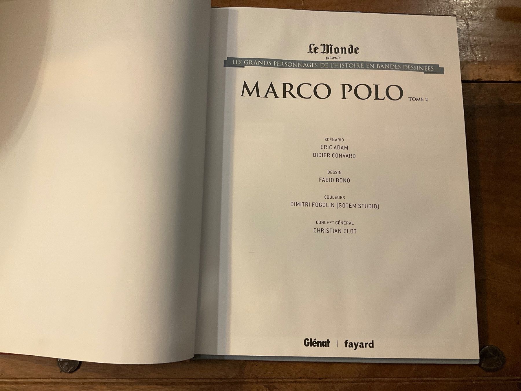 Fumetti: BD Marco Polo, Tome 2 - Glénat – Usato da Avenches venduto da Lactobacille 1