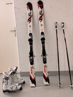 Völkl Ski Set mit Salomon Skischuhen Grösse 25.5 gebraucht