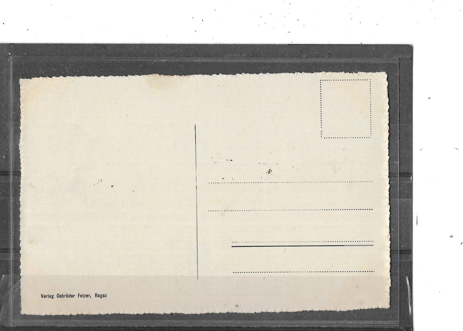 Cartoline postali: SG Dorf Pfäfers – Usato da Schocherswil venduto da Wilare 1