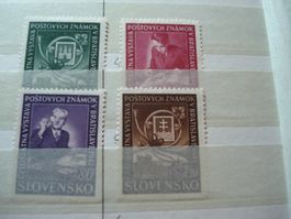 Satz Slovensko 1942, Sondermarken, *