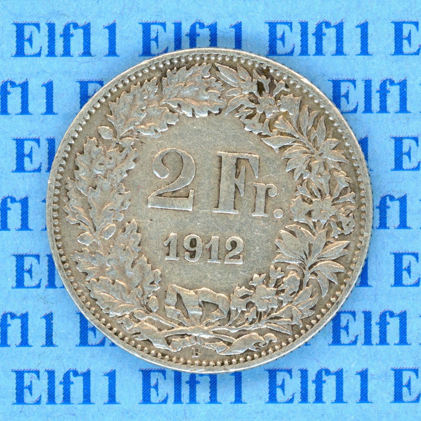 Tutti le monete: CHF___2.00 1912 ss 2 Franken – Usato da Widnau venduto da Elf11