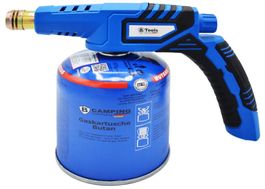 Lötlampen-Aufsatz mit Piezo +Schraubventil+ Butan Gas 500gr.