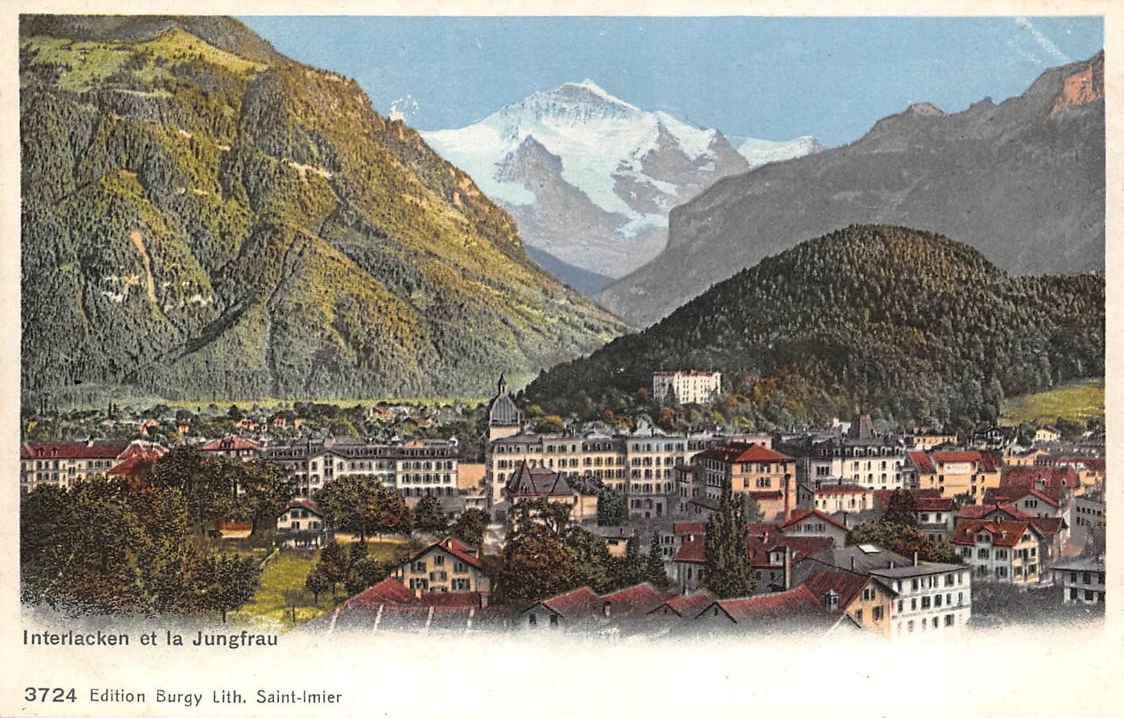 Cartes postales: Interlaken – D'occasion à Ottikon b.Kemptth. par Neptun1974