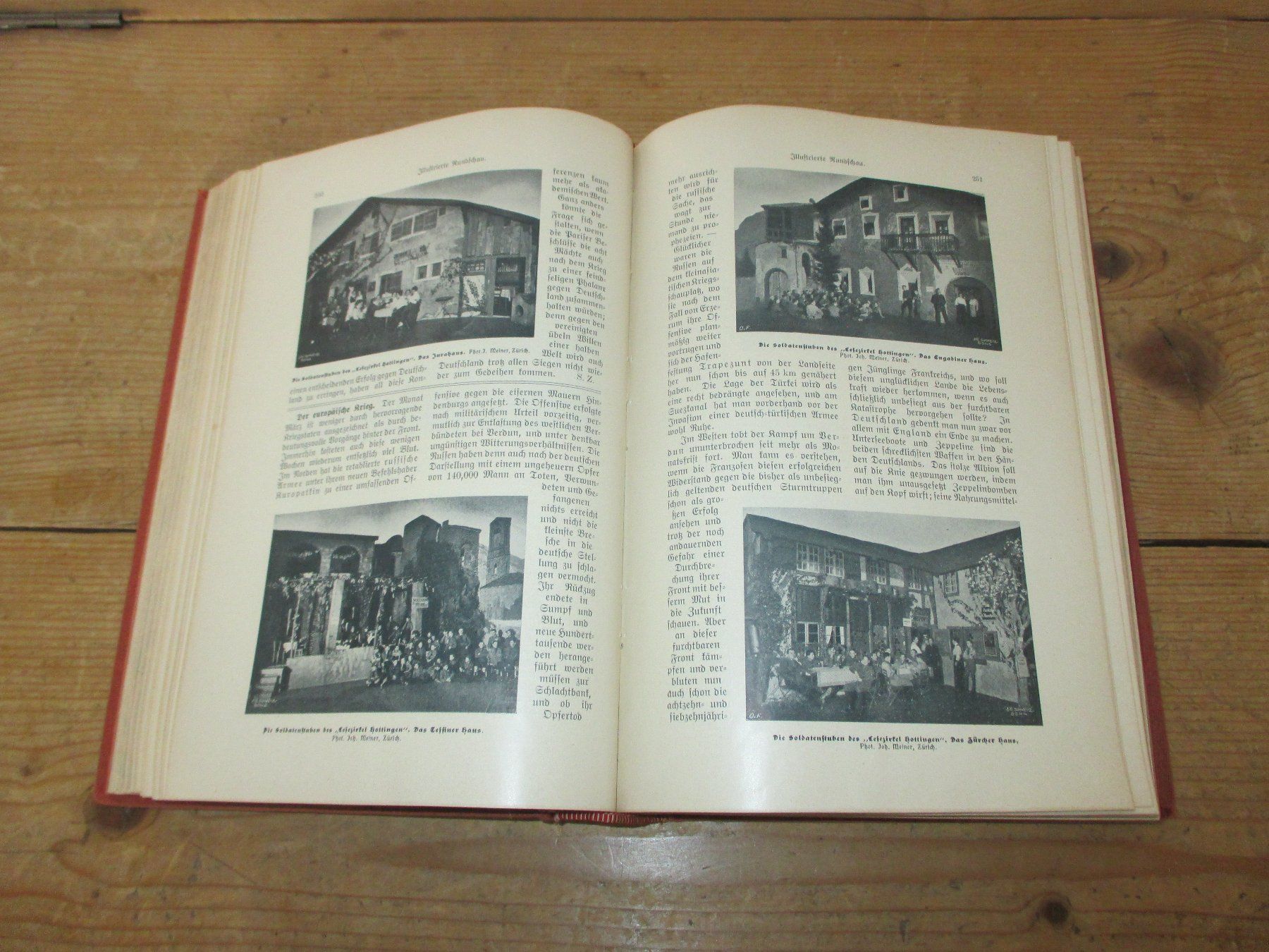 Livres: Die Schweiz 1916 – D'occasion à Flims - Dorf par Stagediver 4