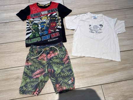Jungs Sommer Set Gr 128, 3 teilig