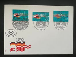 FDC Karte 1993 Bodensee Stempel D+A+CH   (G58)