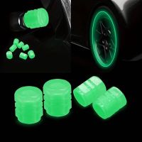 4 x Ventilkappen fluoreszierend neon grün Auto Motorrad Velo