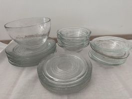 Glasi Hergiswil Teller, Schalen und Schüssel gebraucht