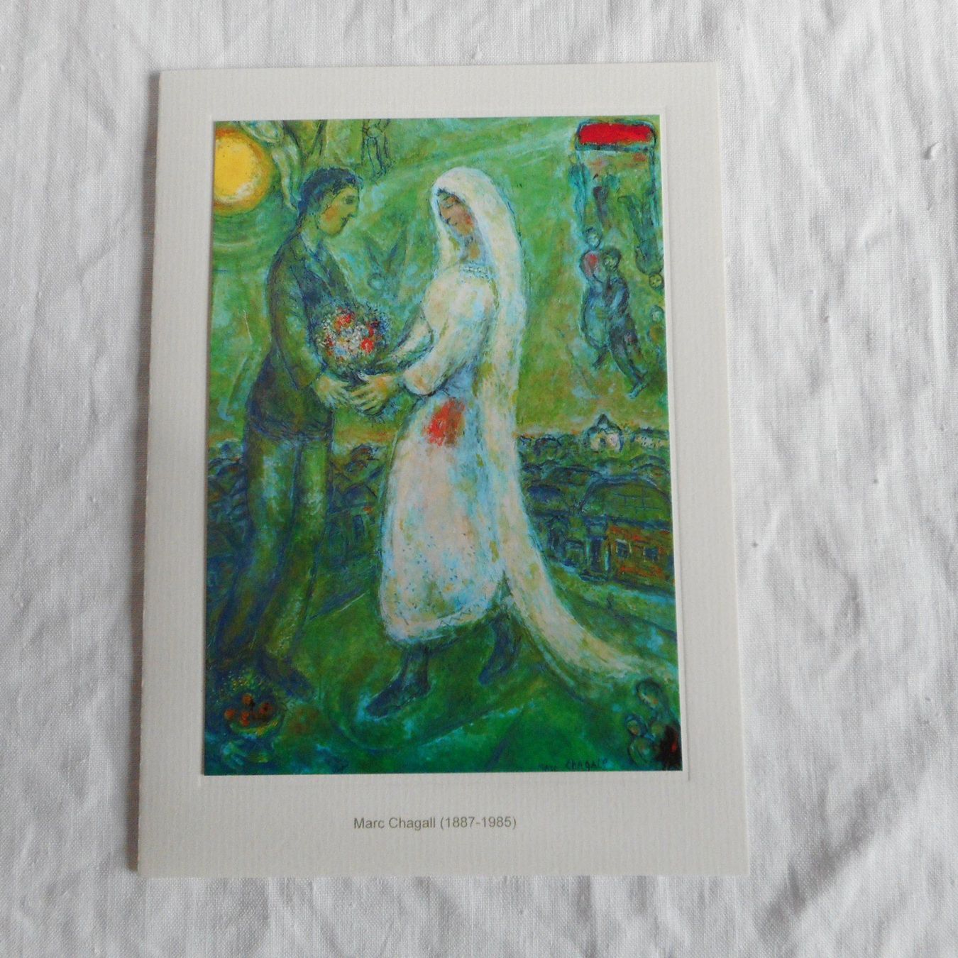 Cartoline postali: Kunstkarte - Marc Chagall – Nuovo e nell'imballaggio originale da Niederlenz venduto da Berghem