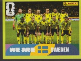 FIFA WORLD CUP 2026 Panini Sticker SWE 13 WE ARE SWEDEN