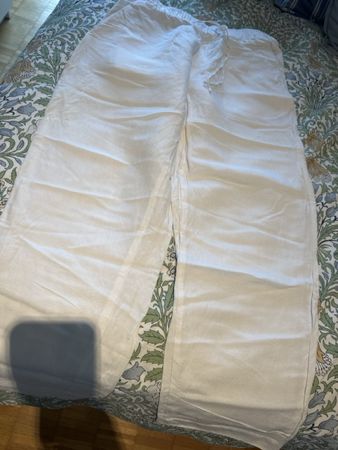 H&M Hose Leinen 55% Gr. S (36) 