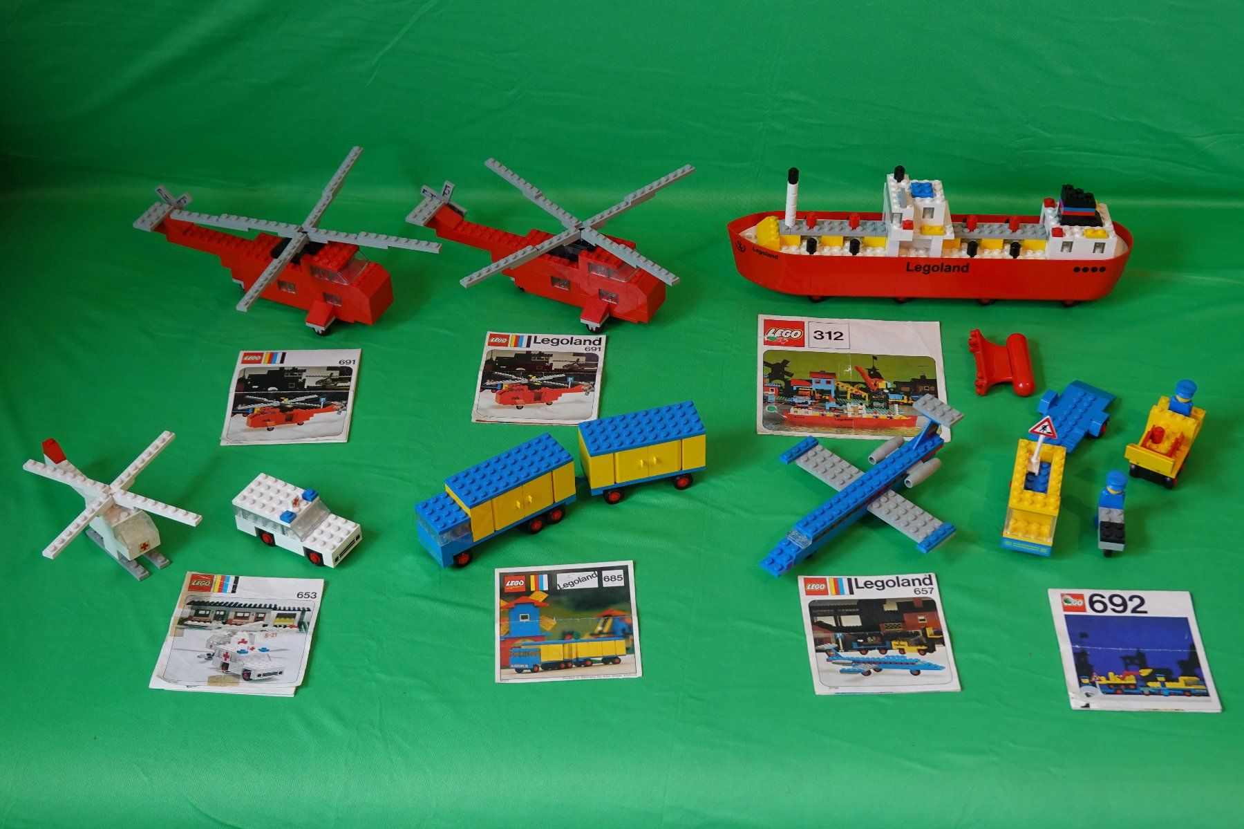 Lego Giocattoli: Lego Sets mit Bauanleitung Konvolut 2 – Usato da Basel venduto da iwakuni