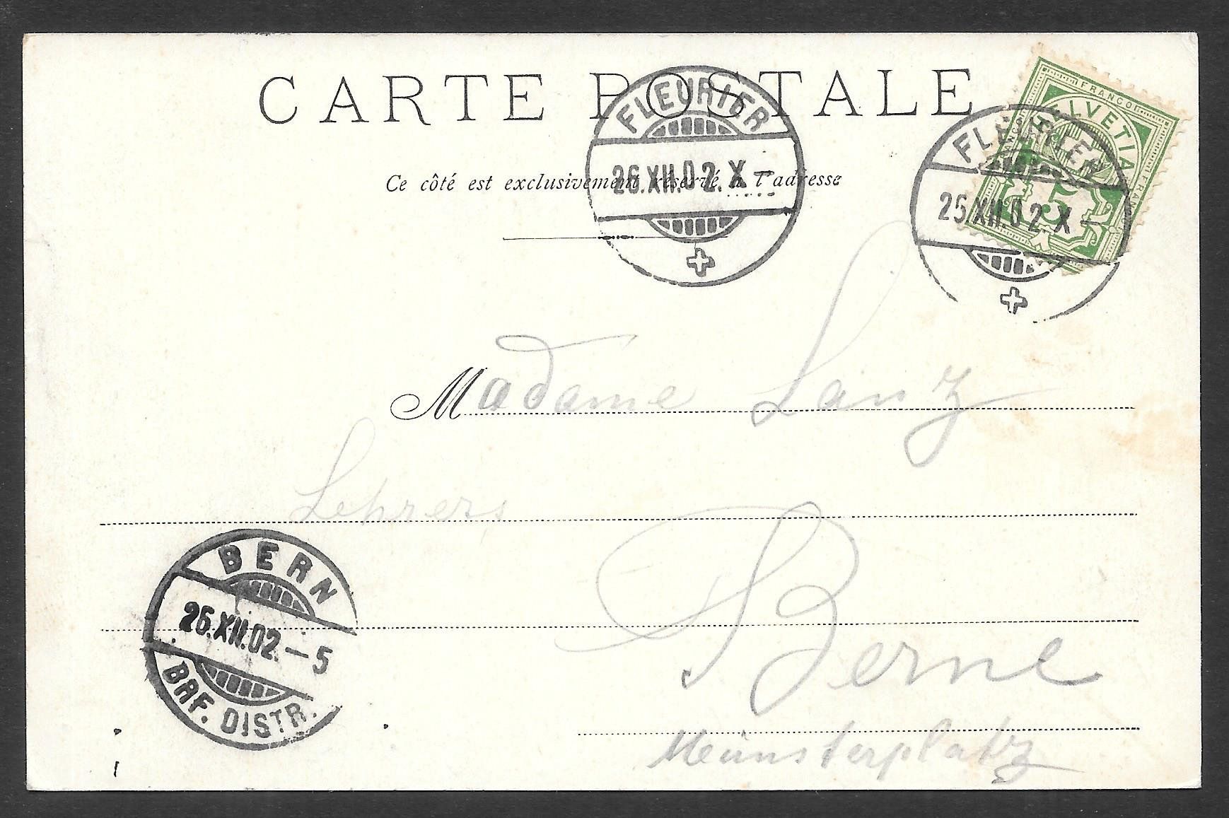 Cartes postales: Fleurier Hotel Pension Beau Site – D'occasion à Olten par clotaldi 1