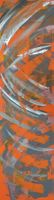 Gemälde "DYNAMIC ORANGE"
