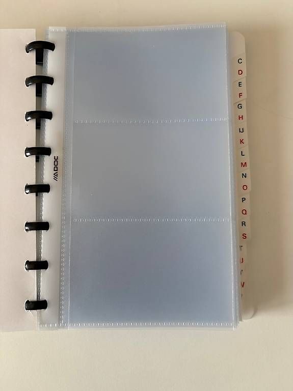 Raccoglitori: Adoc Visitenkartenalbum Card-Ex A5 – Usato da Rütschelen venduto da Rotkorn 1